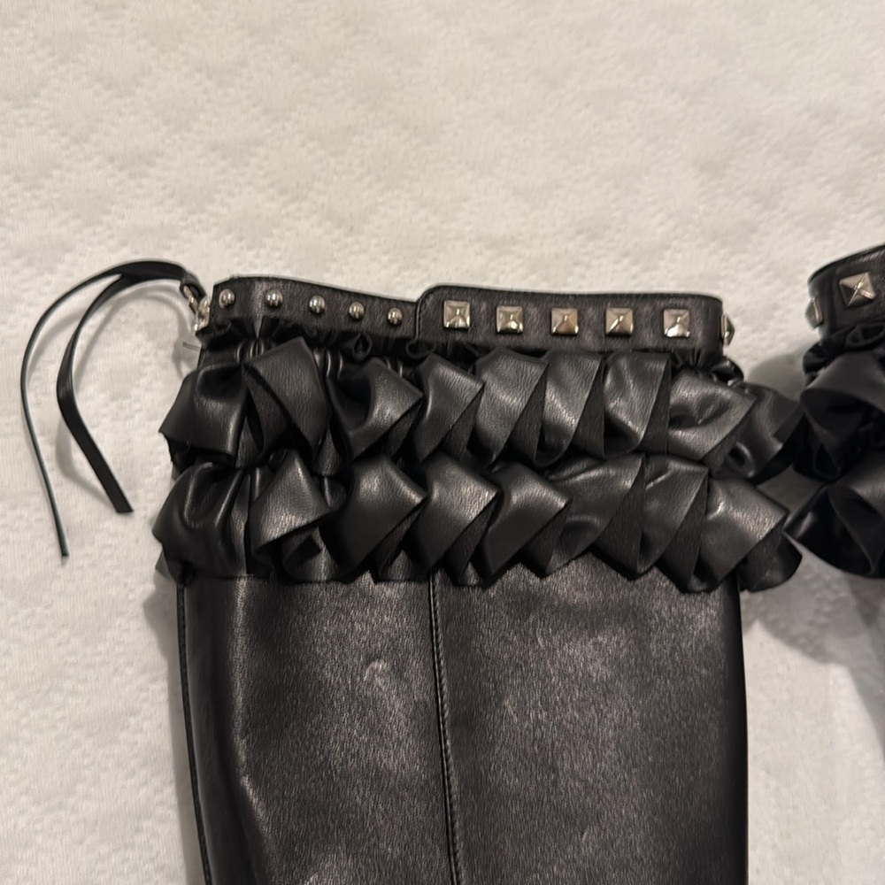 Gianmarco lorenzi couture leather boots - Picture 2 of 5